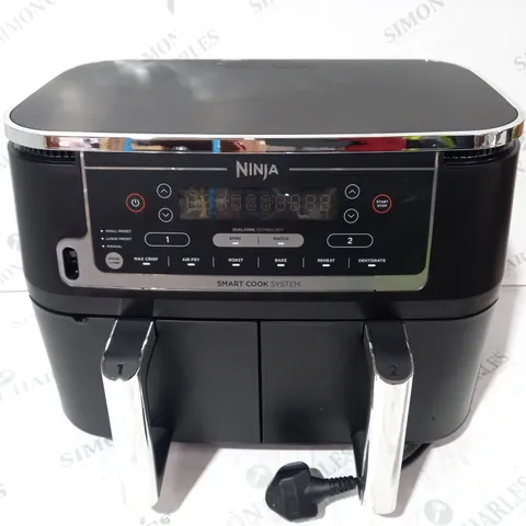 BOXED NINJA FOODI MAX 9.5L DUAL ZONE AIRFRYER AF451UK