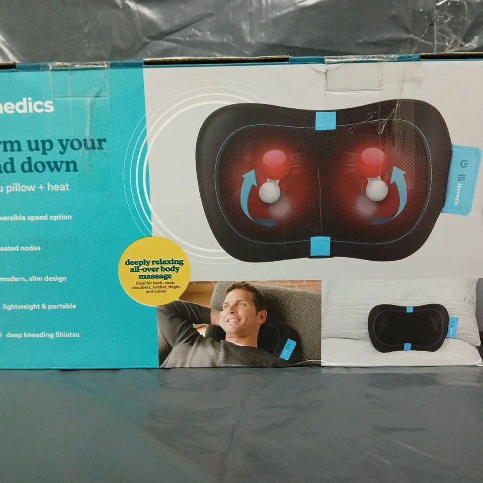 Homedics Shiatsu Pillow + Heat – Model SP-50H