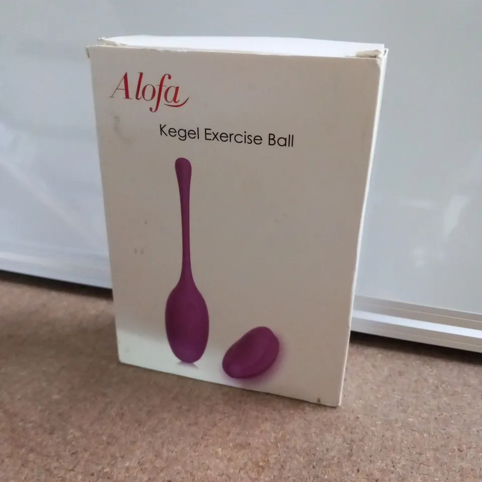BOXED ALOFA KEGEL EXERCISE BALL