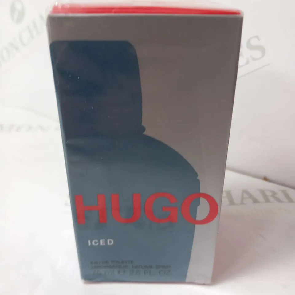 BOXED AND SEALED HUGO BOSS ICED EAU DE TOILETTE 75ML 