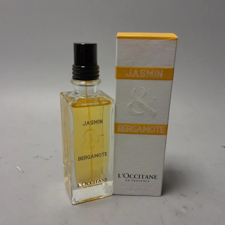 BOXED L'OCCITANE EN PROVENCE JASMIN BERGAMOTE EAU DE TOILETTE (75ml)