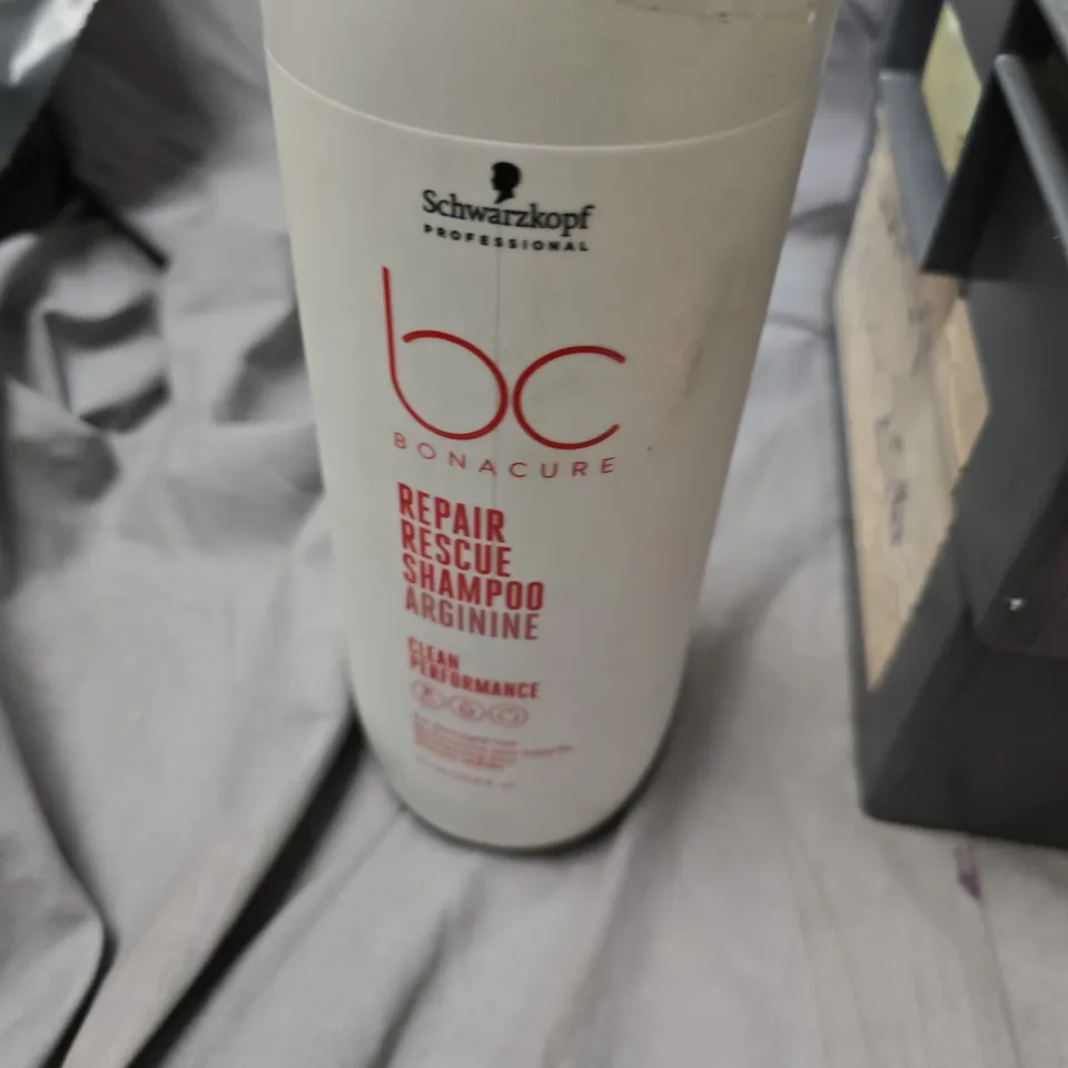 SCHWARZKOPF BC BONACURE REPAIR RESCUE SHAMPOO ARGININE, GLYCERIN HYDRATING BODY CREAM & ASSORTED HEALTH & BEAUTY PRODUCTS