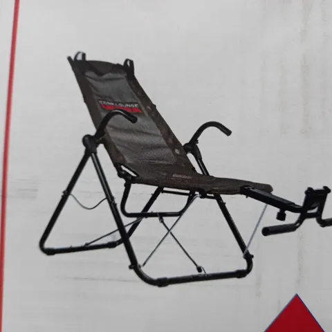 BRAND NEW BOXED FITQUEST CORE LOUNGE ULTRA FOLDABLE WORKOUT CHAIR - COLLECTION ONLY