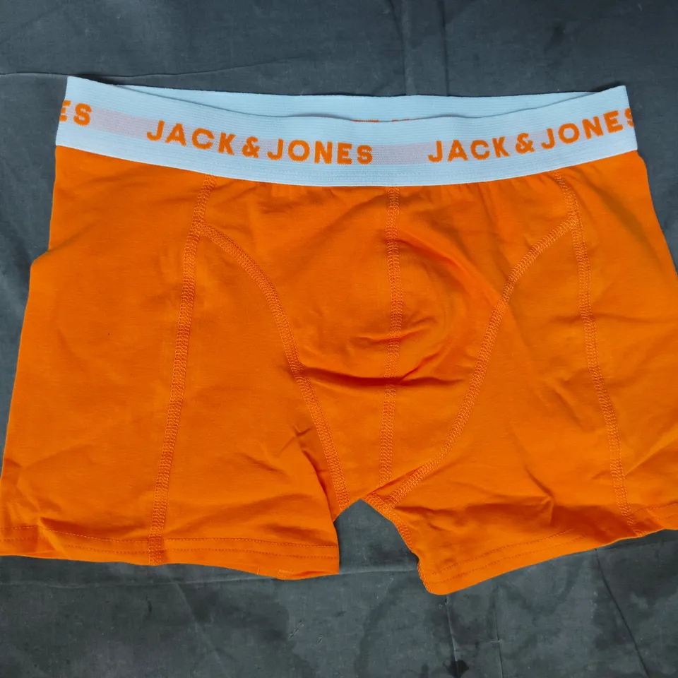 JACK & JONES SOLID TRUNKS IN ORANGE SIZE SMALL