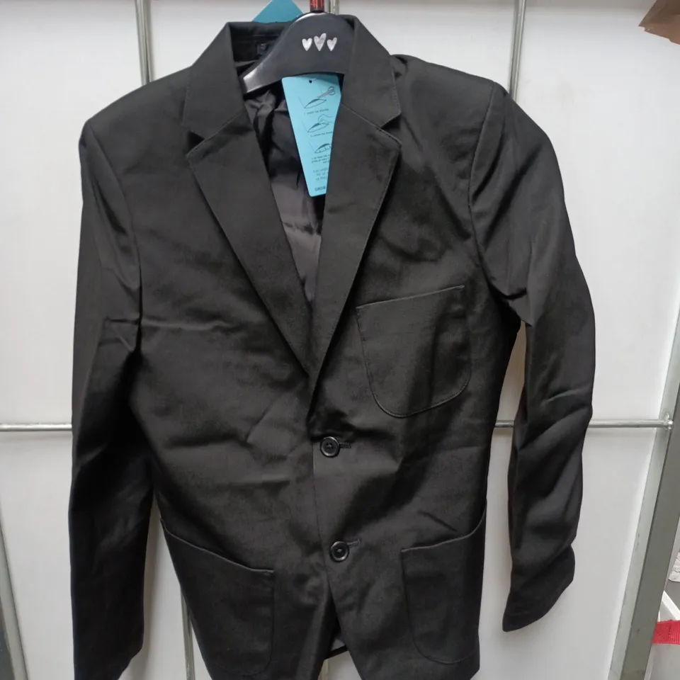 M&S REGULAR FIT BLAZER, KIDS' UK 11-12 YEARS – STAIN & WEATHERPROOF, GROW-PROOF CUFFS 