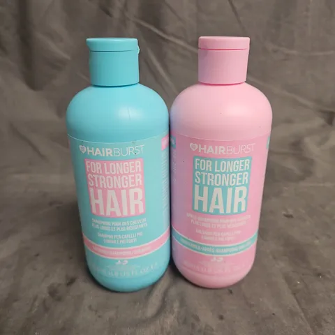 HAIRBURST LONGER & STRONGER SHAMPOO & CONDITIONER 2X350ML