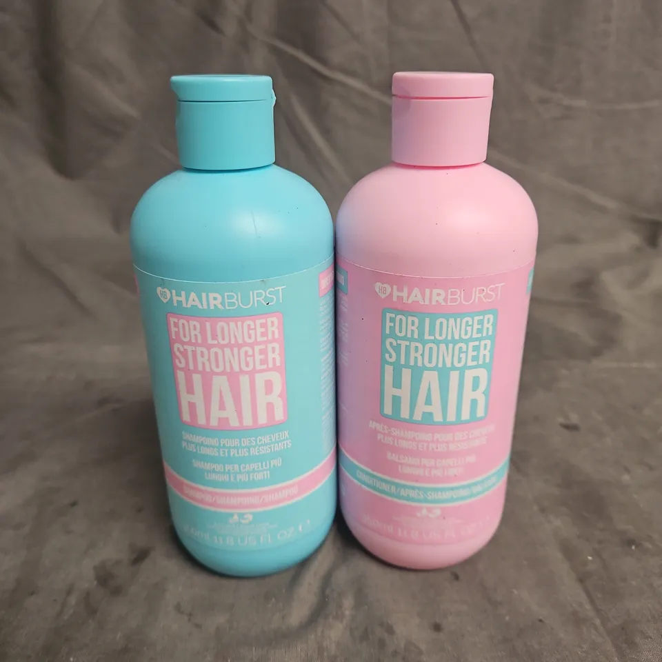 HAIRBURST LONGER & STRONGER SHAMPOO & CONDITIONER 2X350ML