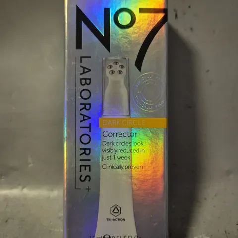 SEALED NO7 LABORATORIES DARK CIRCLE CORRECTOR, LIGHT/MEDIUM 15ML