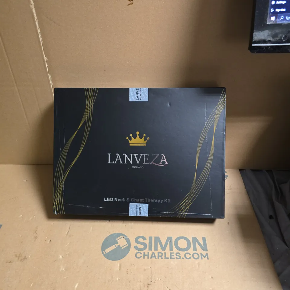 LANVEZA LED NECK & CHEST THERAPY KIT – BOXED