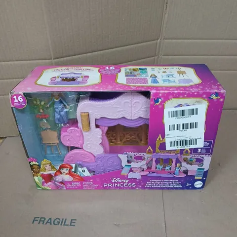 DISNEY PRINCESS CARRIAGE TO CASTLE PLAYSET