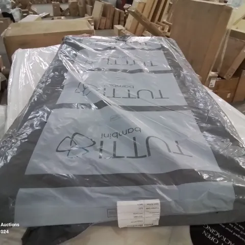 QUALITY BAGGED TUTTI BAMBINI QUILTED COT BED MATTRESS IN WHITE