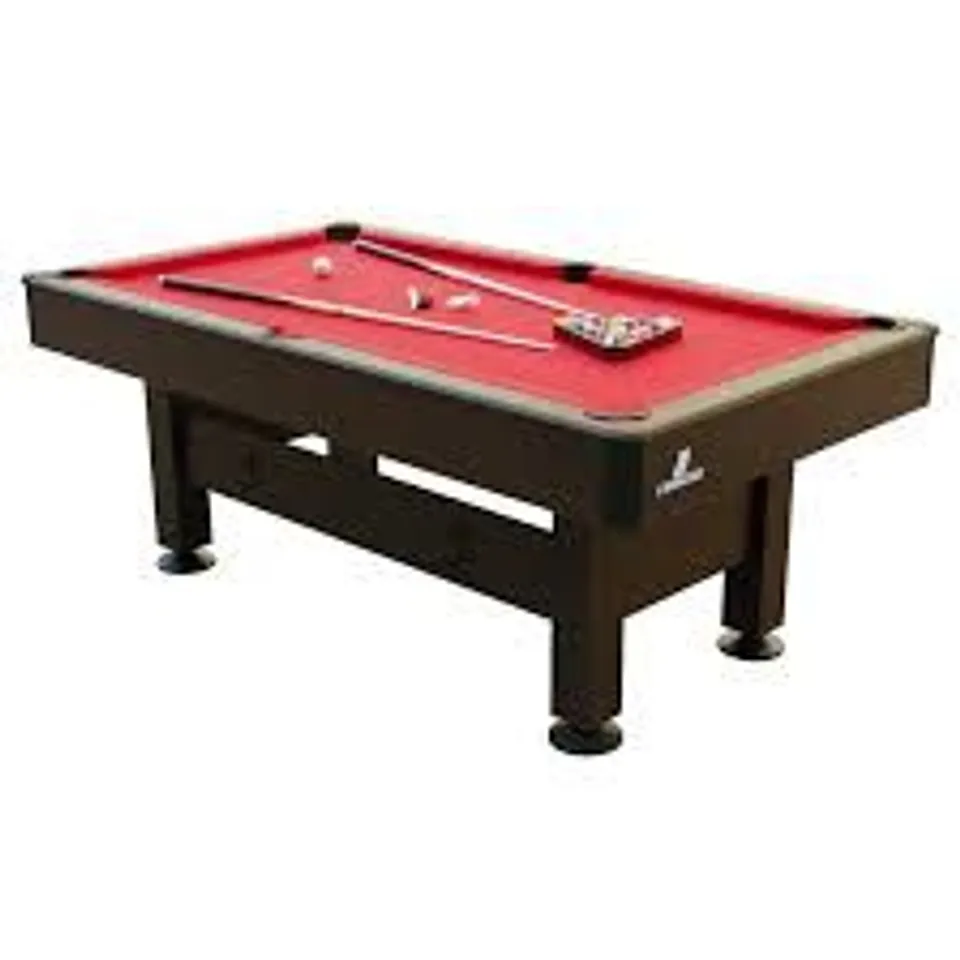 BOXED TOPAZ 6.7FT STANDARD POOL TABLE (1 BOX)