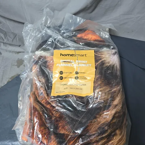 HOME SMART DIGITAL PRINT FLANNEL BLANKET, 150 X 200 CM