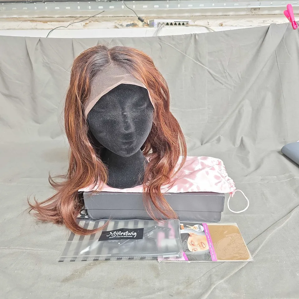 BOXED MYFIRSTWIG LACE FRONT WIG IN BROWN MIX