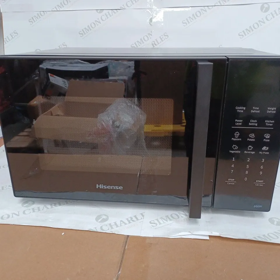 HISENSE 23 LITRE MICROWAVE, BLACK [H23MOBS5HUK] RRP £139