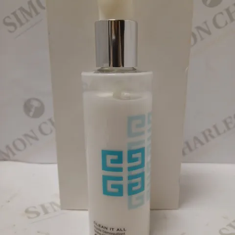 LOT OF 2 X 200ML GIVENCHY CLEAN IT ALL MAKE-OFF EMULSION TESTERS