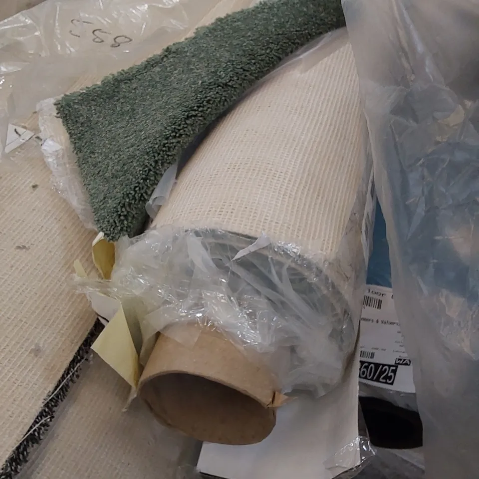 ROLL OF QUALITY STAINSAFE SHEPHERD TWIST AB CARPET // SIZE: APPROX. 4 X 3.6m