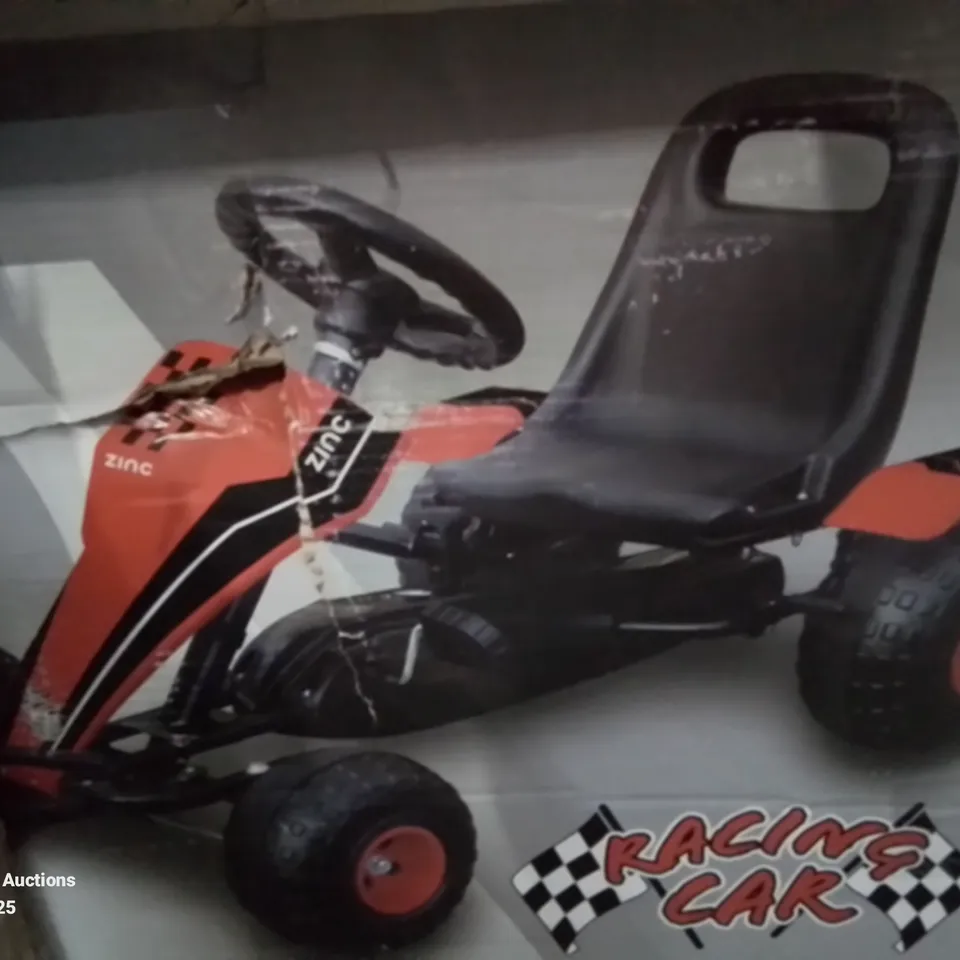 BOXED ZINC GO CART