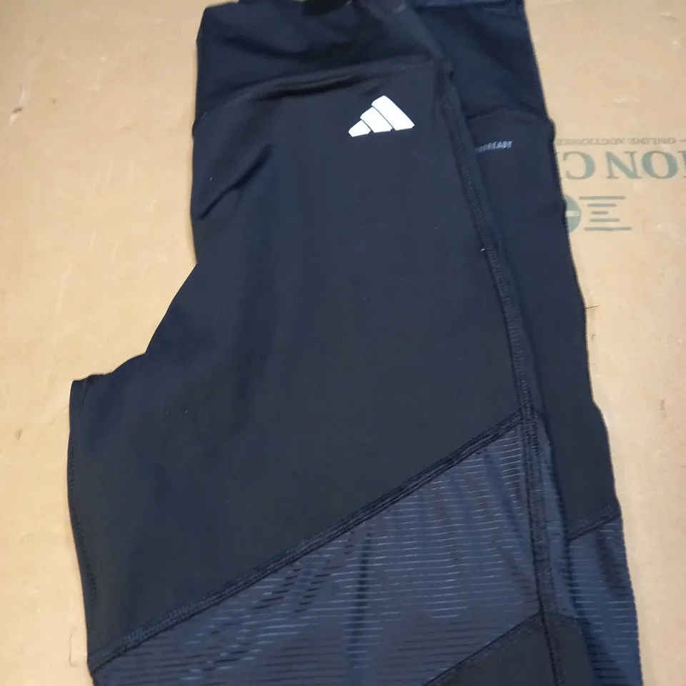 ADIDAS LOGO HIGH RAISED LEGGINGS SIZE M