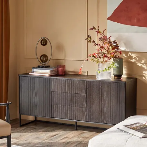 BOXED DANETTI TORONTO DARK ASH SIDEBOARD