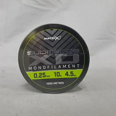 MATRIX SUBMERGE XD MONOFILAMENT FISHING LINE - 0.25MM, 10LB, 1000M