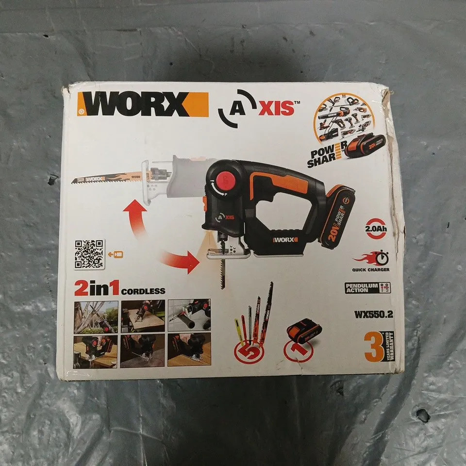 WORX A XIS 2 IN 1 CORDLESS SAW RRP £124.99