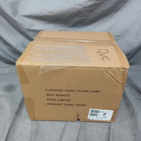 FLOURISH SOLAR FLOOR LAMP WITH REMOTE