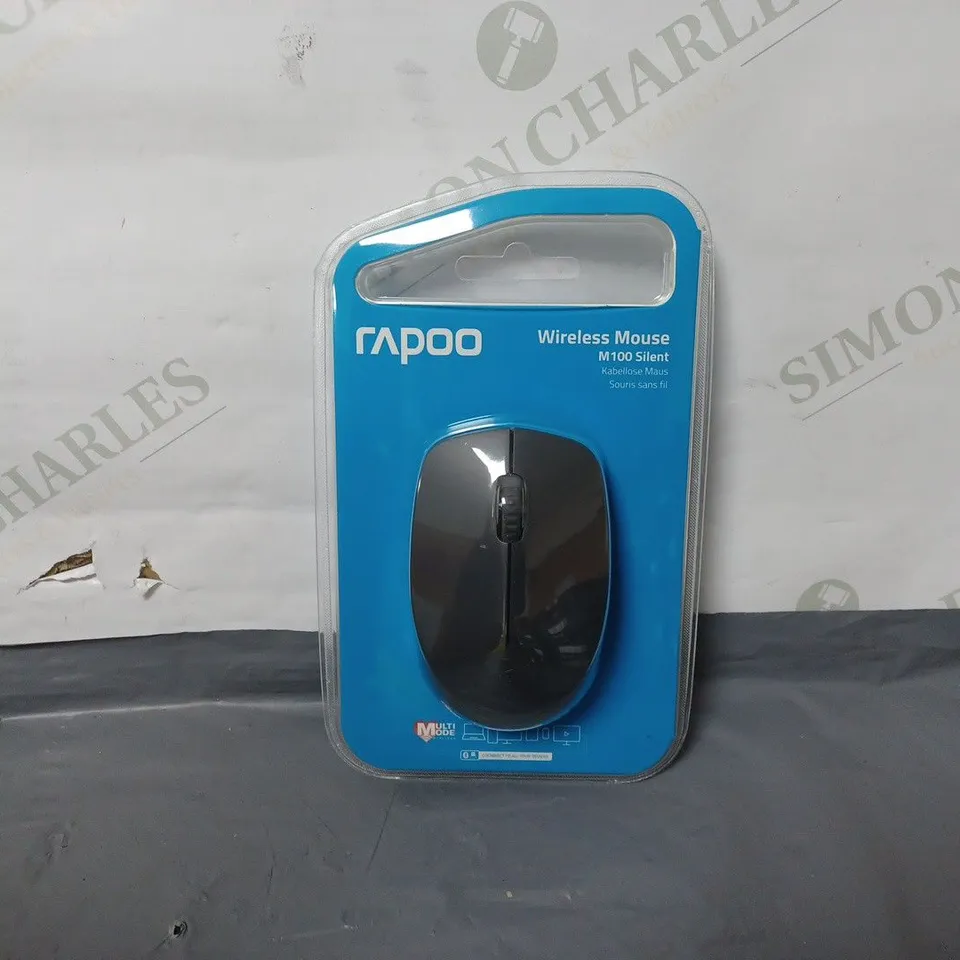 APPROXIMATELY 20 BRAND NEW RAPOO M100 SILENT WIRELESS MOUSE