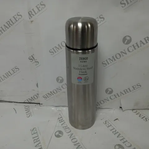 1 LITRE STAINLESS STEEL INSULATED FLASK