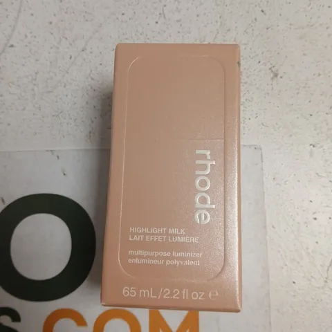 RHODE HIGHLIGHT MILK HIGHLIGHTER – 65 ML (2.2 FL OZ) – BOXED
