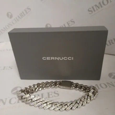 CERNUCCI STONE PRONG LINK CHAIN
