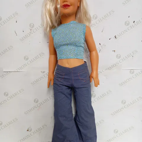UNBRANDED LIFE LIKE PLASTIC DOLL - 80CM