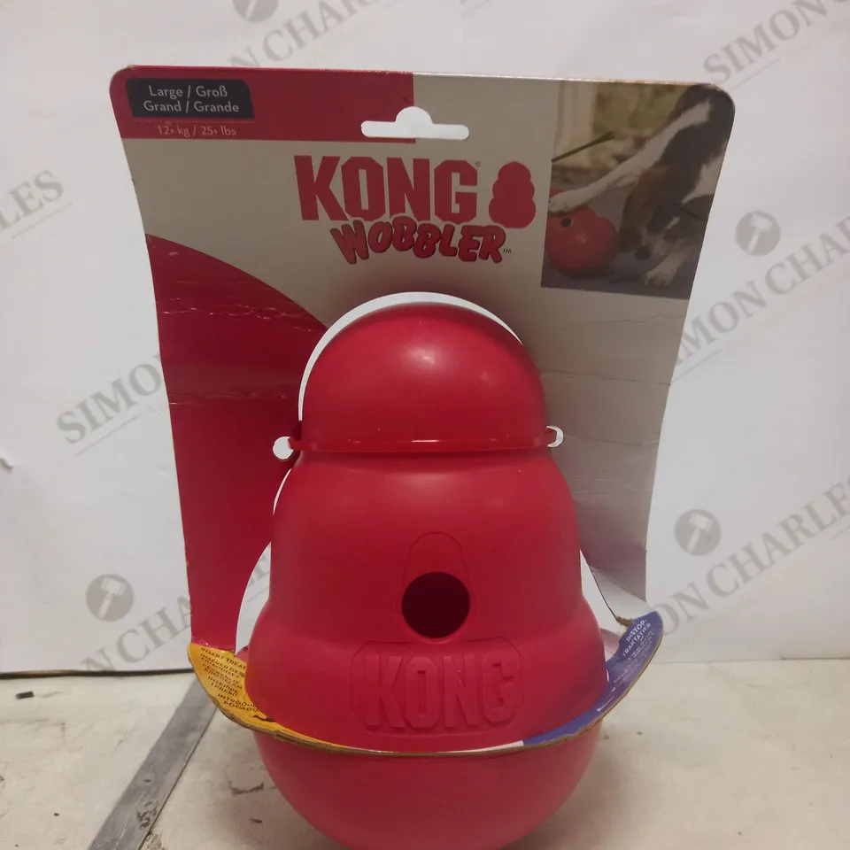 KONG & WOBBLER TREAT TOY