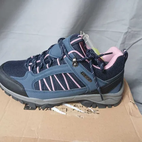 MOUNTAIN WAREHOUSE UK 6 NAVY & PINK SPORT TRAINERS