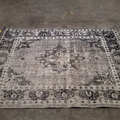 QUALITY DESIGNER SAFAVIEH MONTAGE RUG IN GREY/IVORY - 160Γ230CM