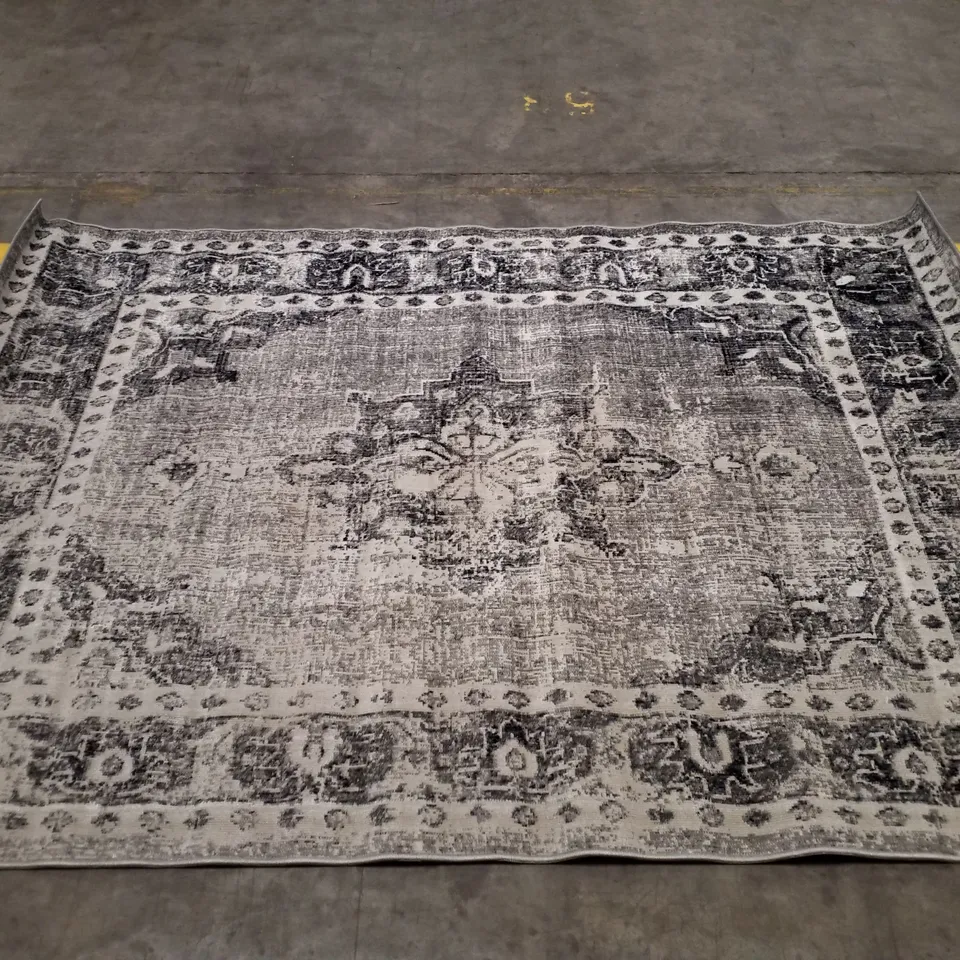 QUALITY DESIGNER SAFAVIEH MONTAGE RUG IN GREY/IVORY - 160×230CM