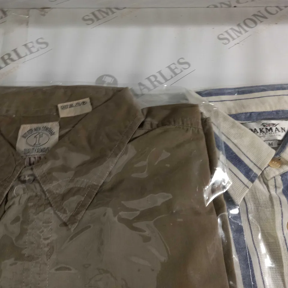 LOT OF 10 ASSORTED BAGGED CLOTHING ITEMS TO INCLUDE FUBU - VARIOUS SIZES