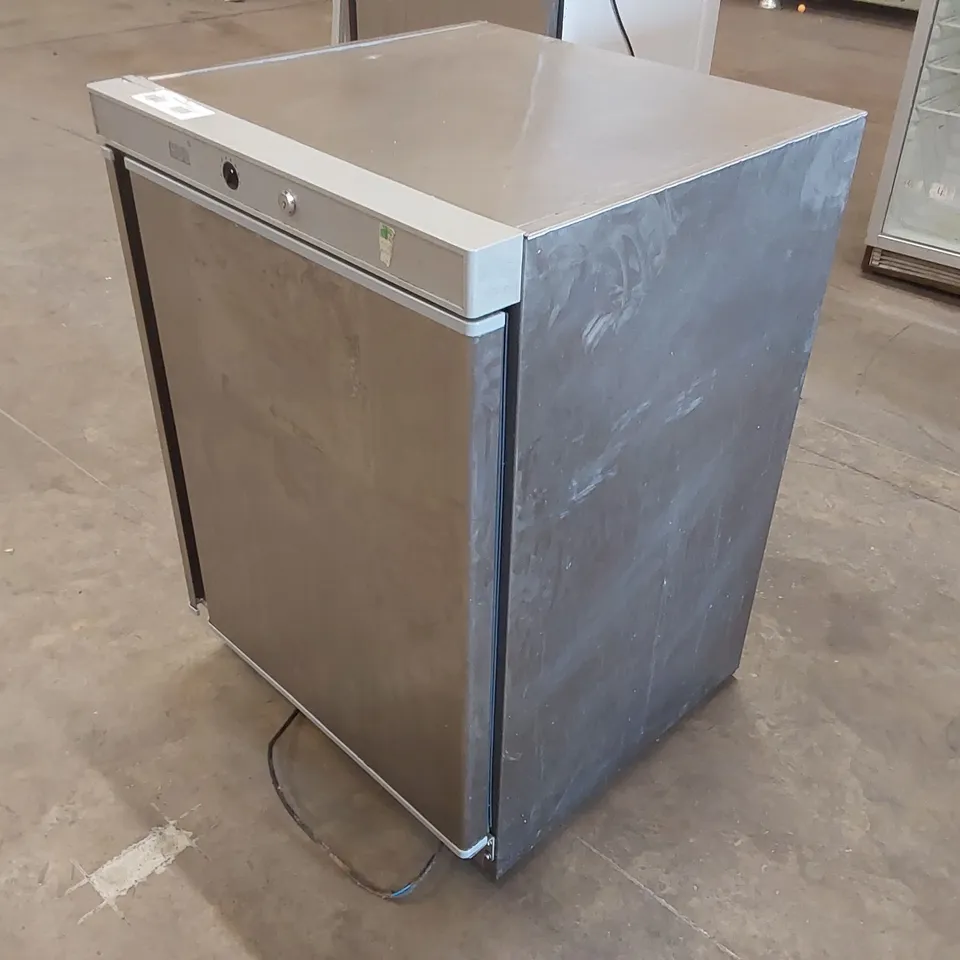 HUSKY COMMERCIAL SINGLE DOOR UNDER COUNTER FREEZER - FSS2H-SD-SS-UK-HT