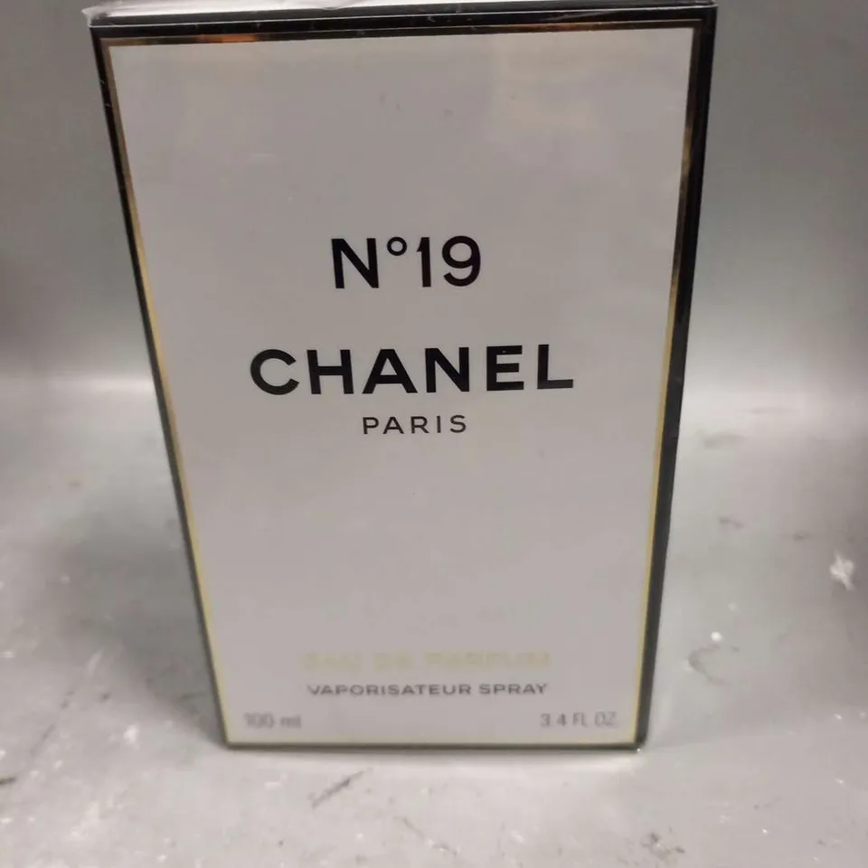 BOXED AND SEALED CHANEL NO 19 EAU DE PARFUM 100ML