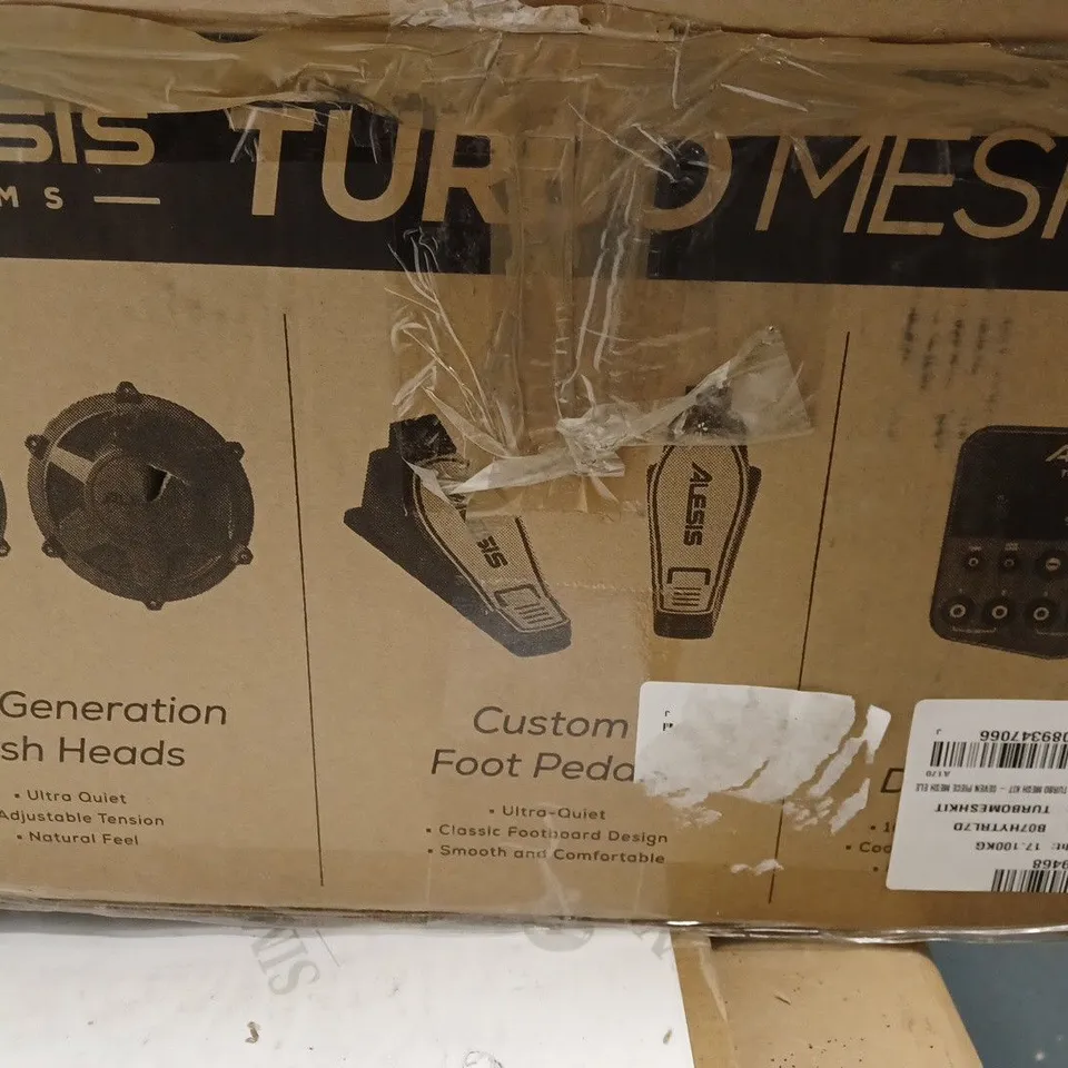 ALESIS DRUMS TURBO MESH KIT – SEVEN PIECE MESH ELECTRIC DRUM SET