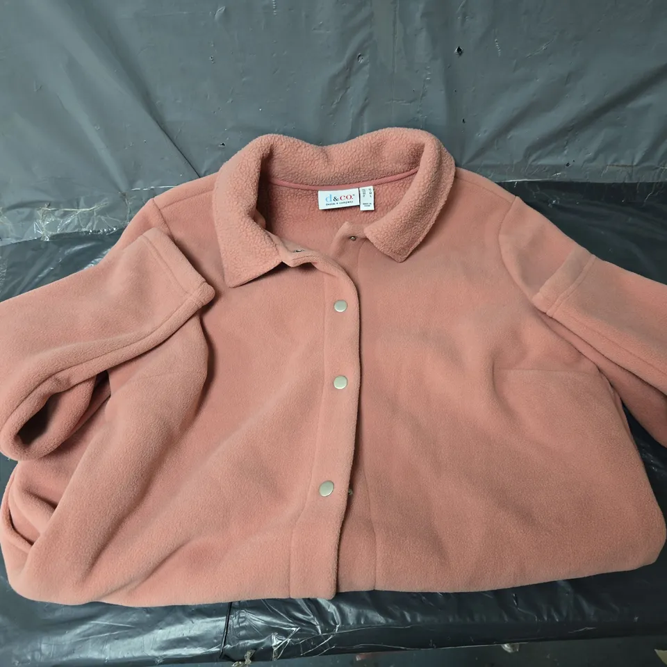 3X D&CO SHERPA PINK JACKETS IN VARIOUS SIZES
