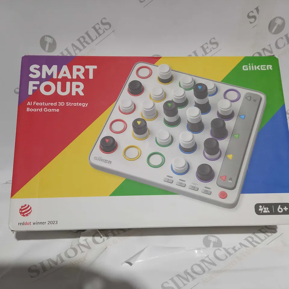 4 IN A ROW GAME 3D LINE UP 4 ELECTRONIC GIIKER BOARD GAME   