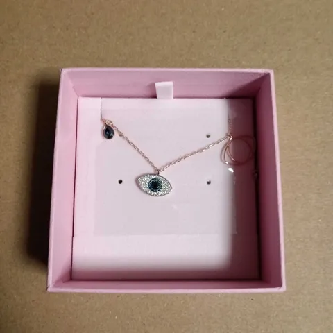 SWAROVSKI EYE PENDANT NECKLACE 