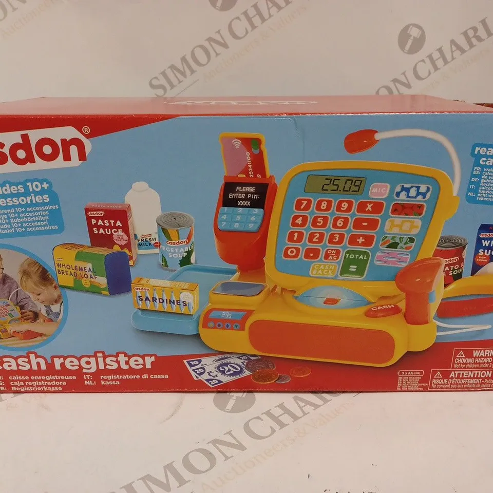 CASDON SUPERMARKET TILL RRP £27.99