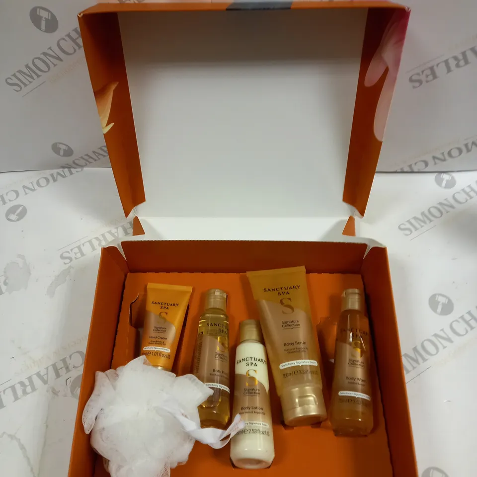 BOXED SANCTUARY SPA SIGNATURE PERFECT PAMPER PARCEL GIFT SET RRP £20