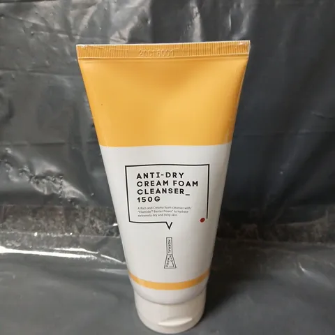 APPROXIMATELY 8 ANTI-DRY CREAM FOAM CLEANSER 150G
