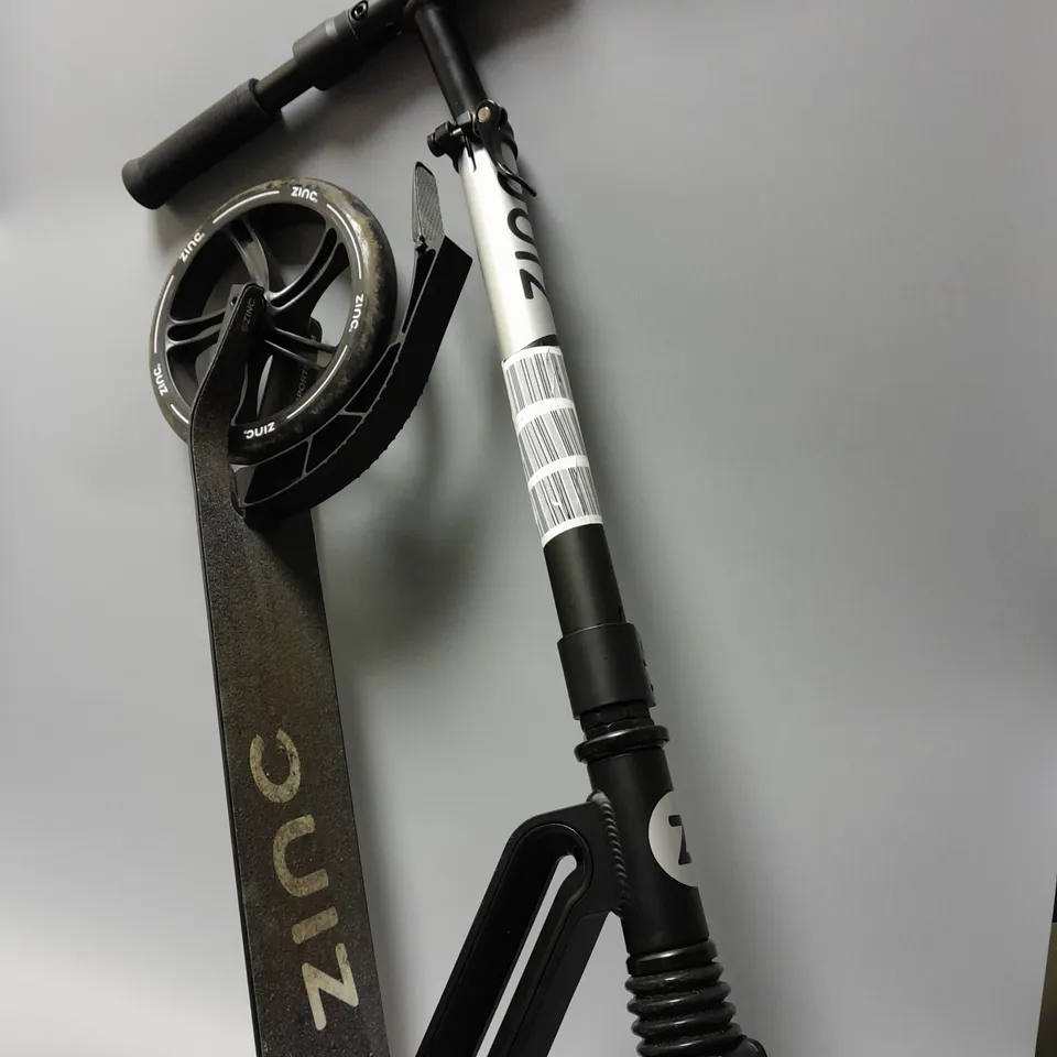 ZINC BIG WHEELED FOLDING VOYAGER SCOOTER - COLLECTION ONLY RRP £127.99