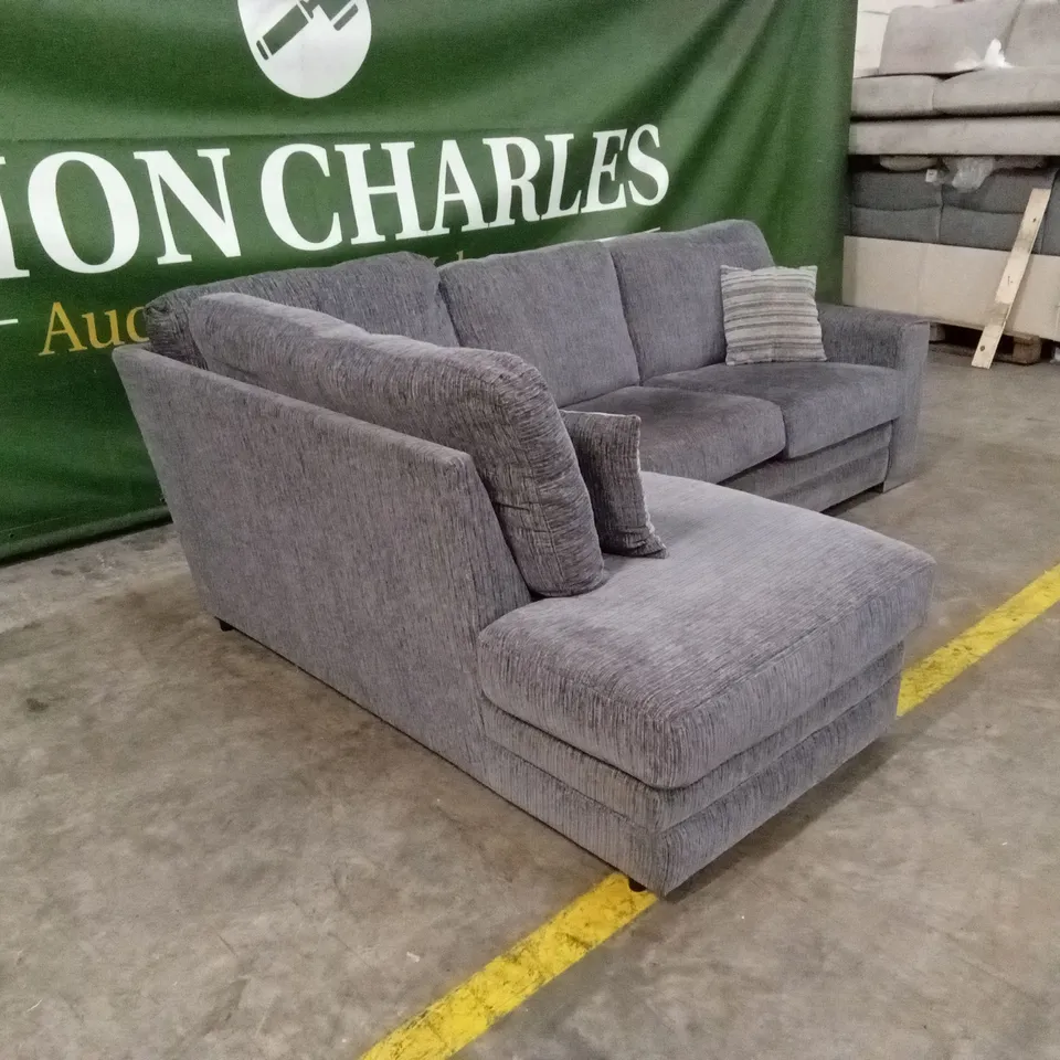 MINC FABRIC LEFT HAND CORNER CHAISE SOFA RRP £1679