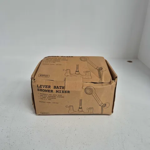 LEVER BATH SHOWER MIXER – BOXED, WRAS APPROVED (PRODUCT CODE 805783)