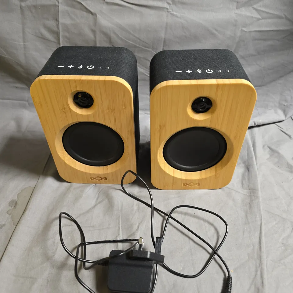 MARLEY GET TOGETHER DUO WIRELESS BLUETOOTH SPEAKERS – PAIR